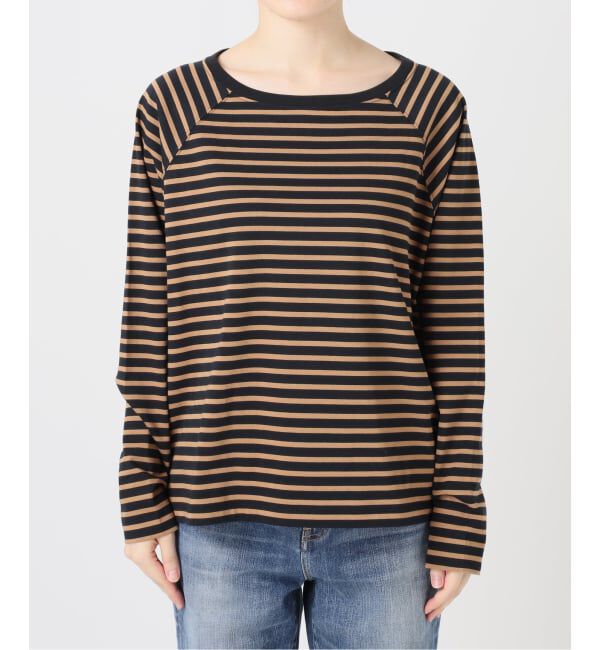 Spick and Span「《追加2予約》ボートネックバックタックプルオーバー」|Tシャツ・カットソー|