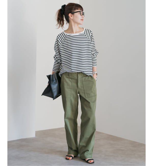 Spick and Span「《追加2予約》ボートネックバックタックプルオーバー」|Tシャツ・カットソー|