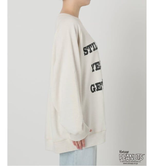 FRAMeWORK「≪追加予約≫MEAN MACHINE AGE 別注 PEANUTS VTG CREW SWT "CHARLIE"」|スウェット・ジャージ|