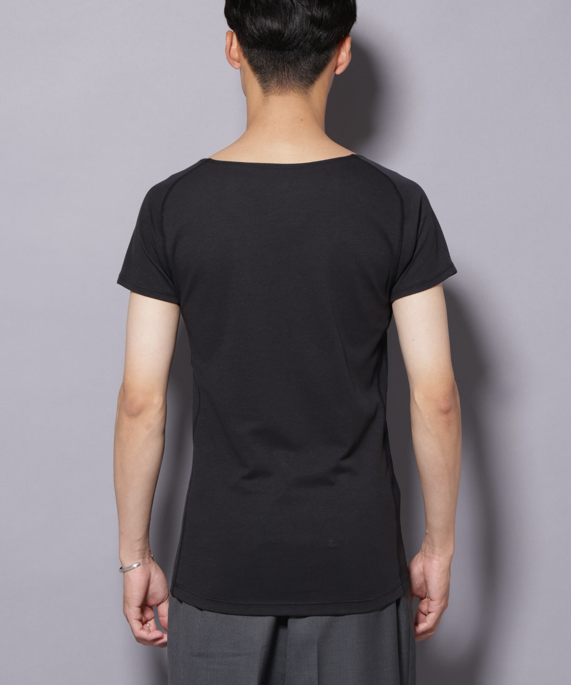 NANO universe「Anti Soaked(R)  Plus インナーTシャツ 半袖」|Tシャツ・カットソー|