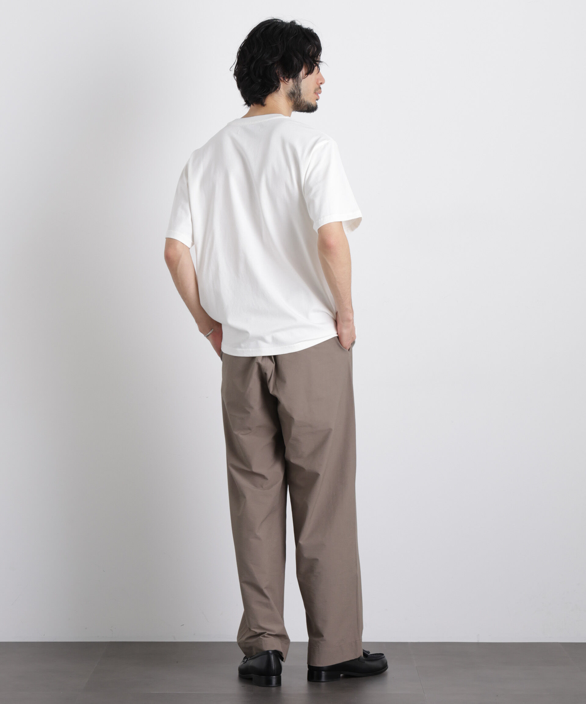 NANO universe「ナノベア Tシャツ 半袖  ラグビー」|Tシャツ・カットソー|