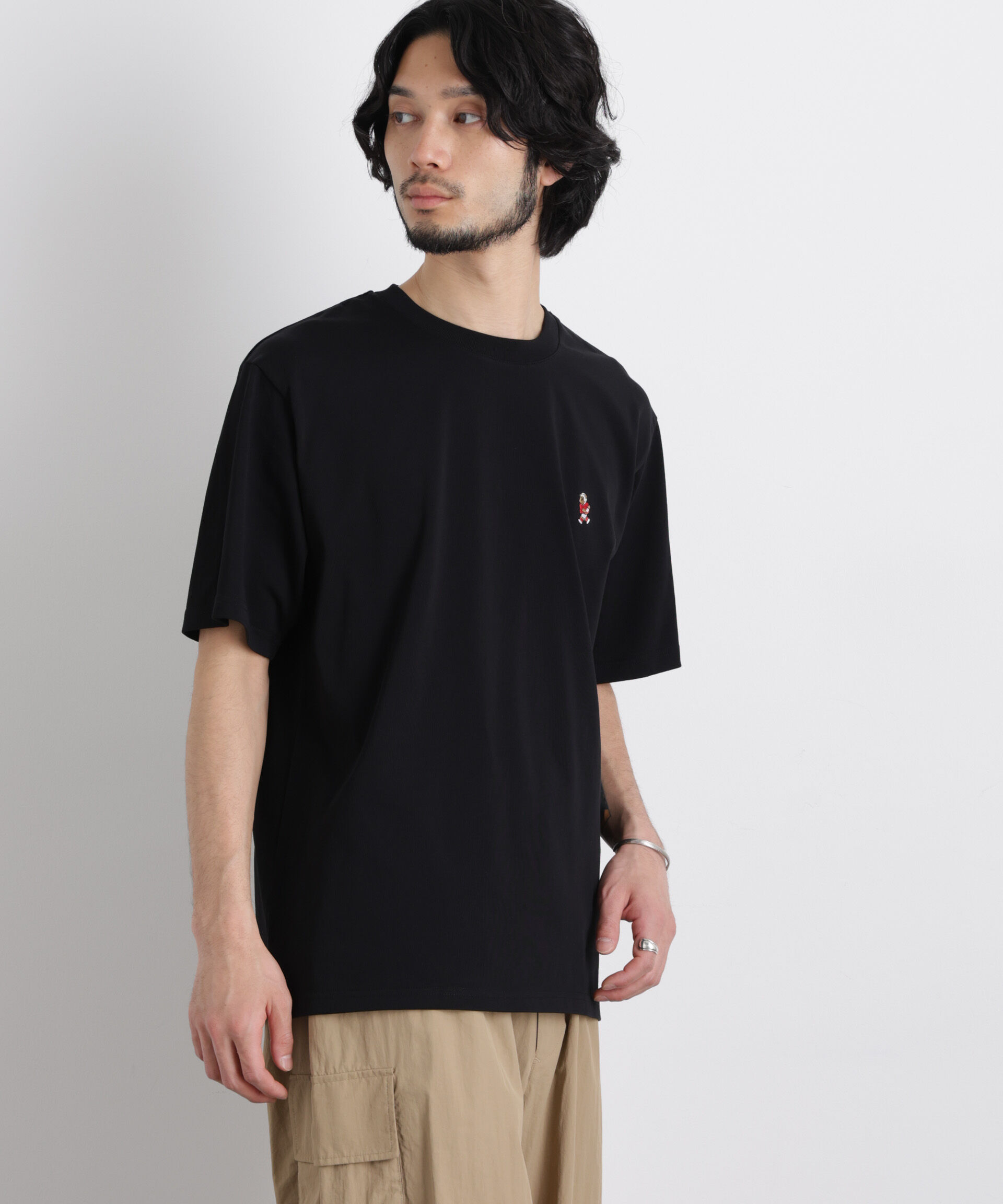 NANO universe「ナノベア Tシャツ 半袖  ラグビー」|Tシャツ・カットソー|パターン21