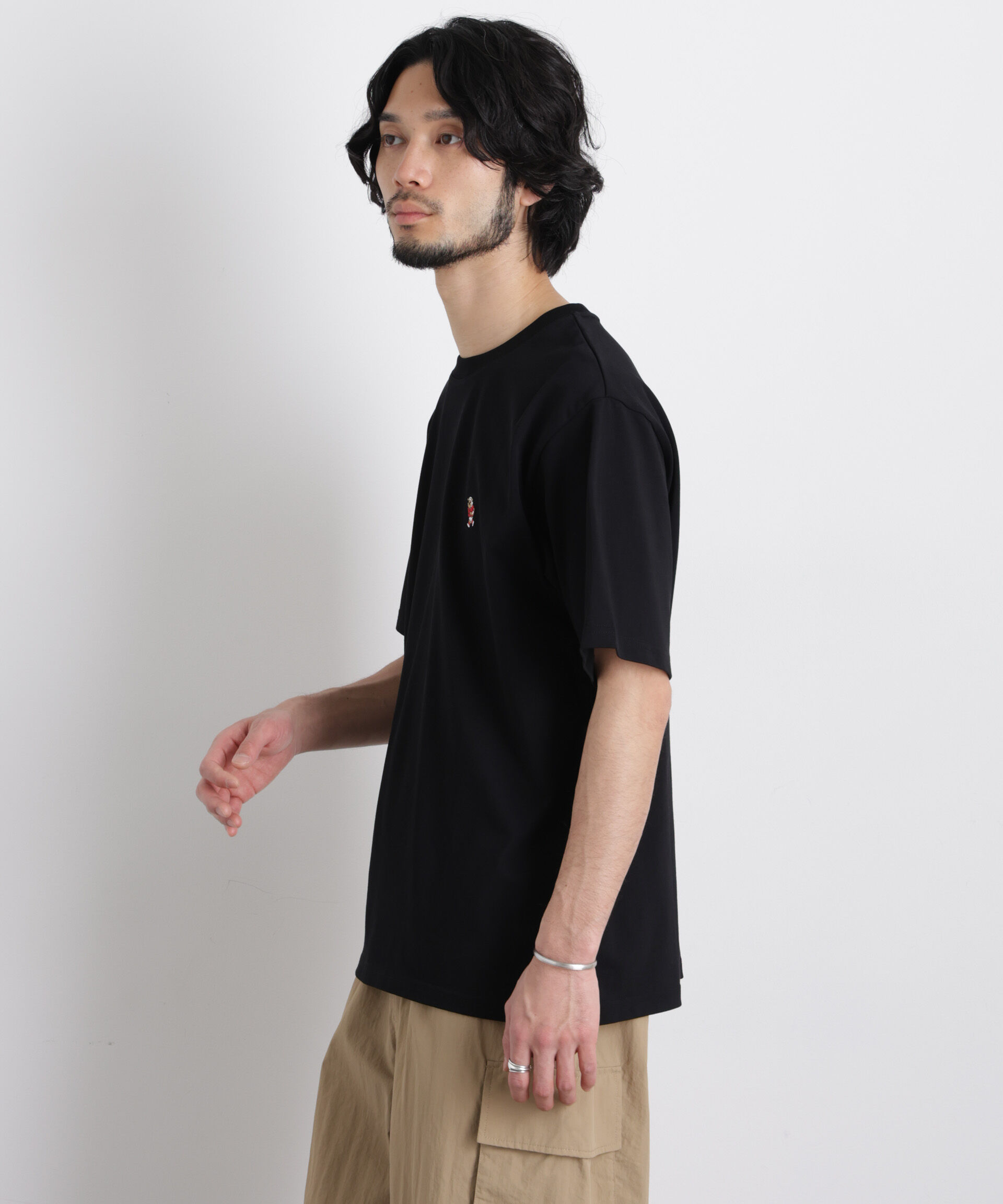 NANO universe「ナノベア Tシャツ 半袖  ラグビー」|Tシャツ・カットソー|