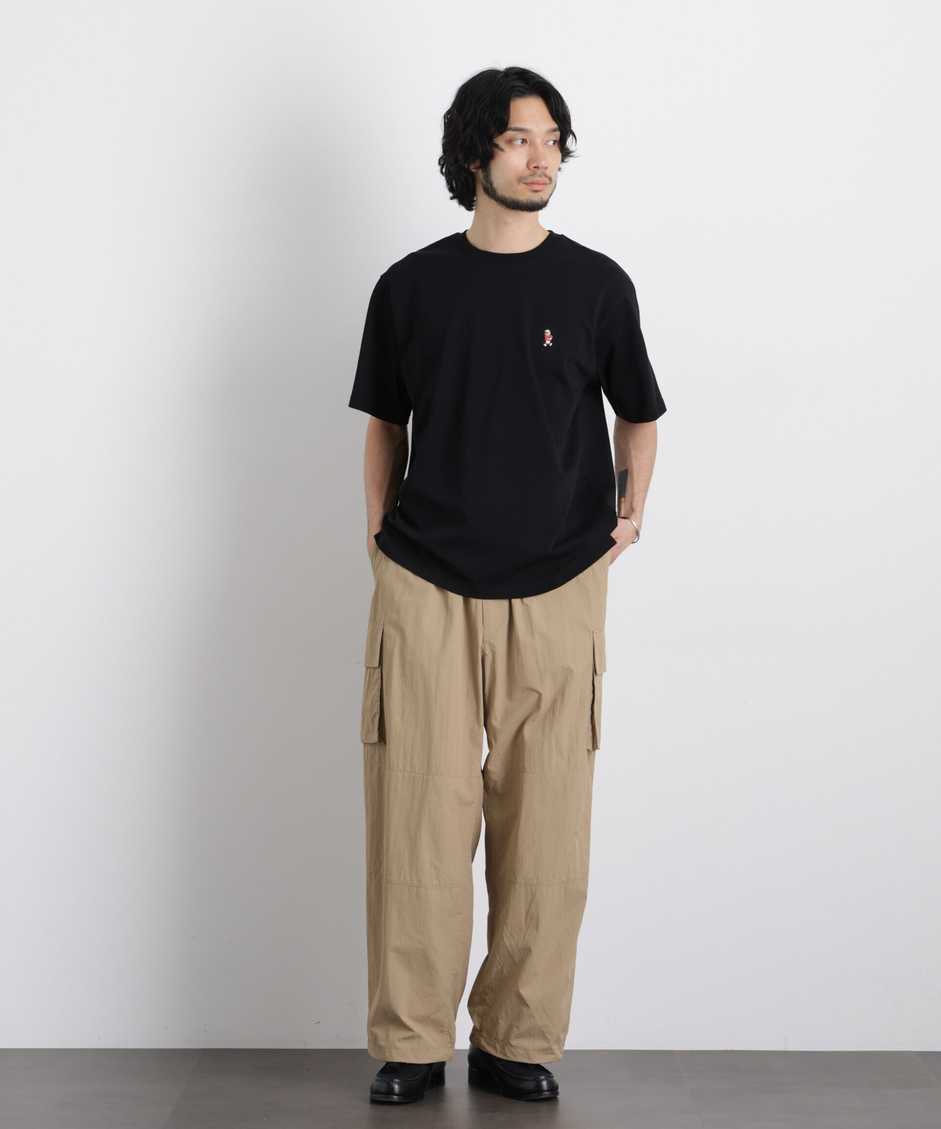 NANO universe「ナノベア Tシャツ 半袖  ラグビー」|Tシャツ・カットソー|