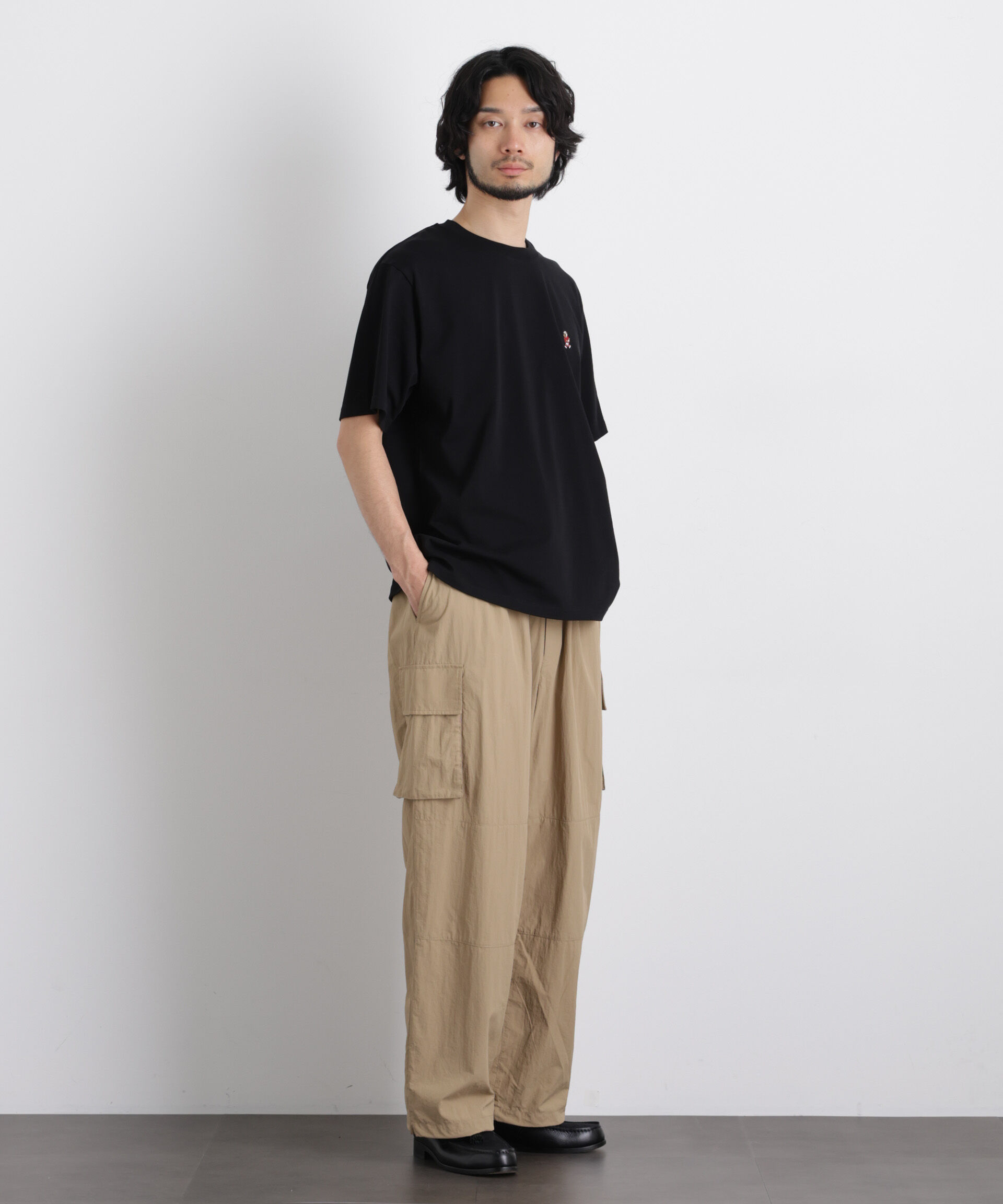 NANO universe「ナノベア Tシャツ 半袖  ラグビー」|Tシャツ・カットソー|