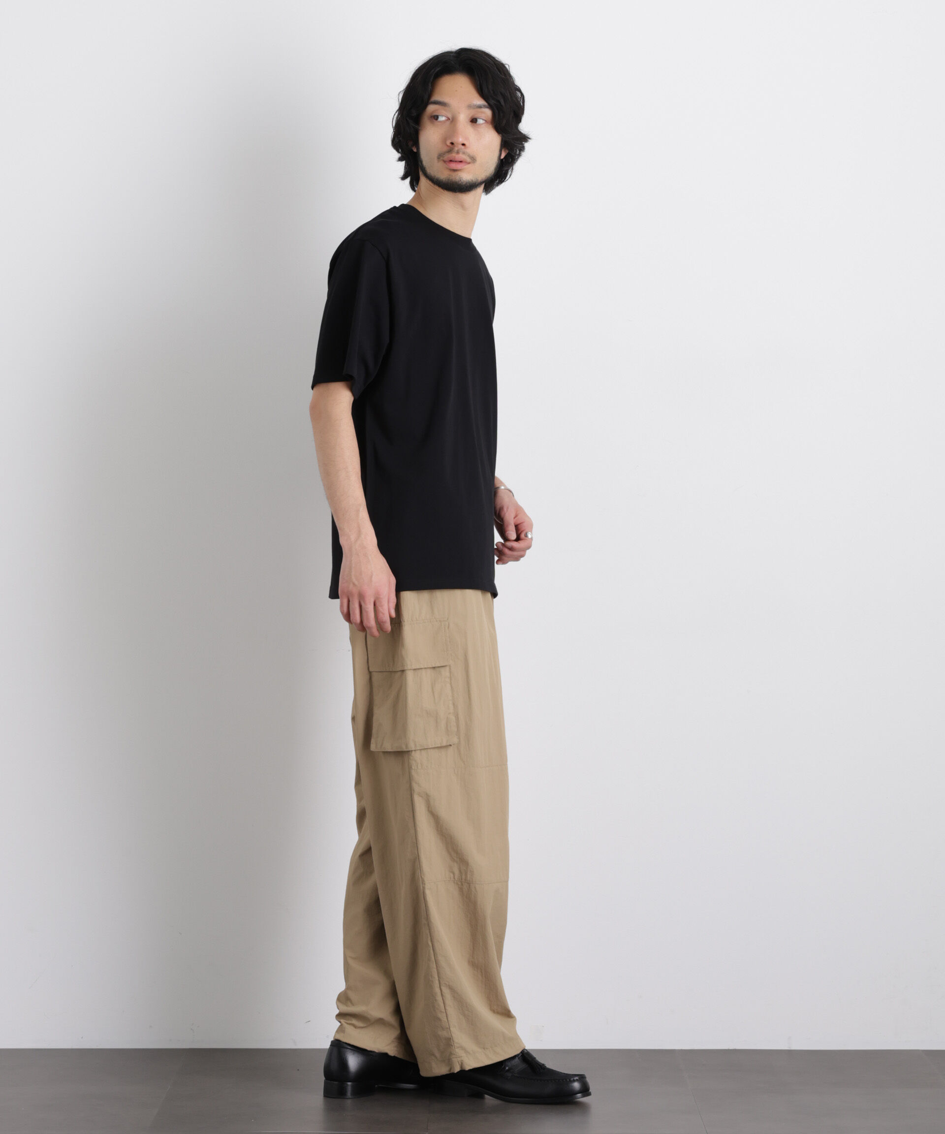 NANO universe「ナノベア Tシャツ 半袖  ラグビー」|Tシャツ・カットソー|