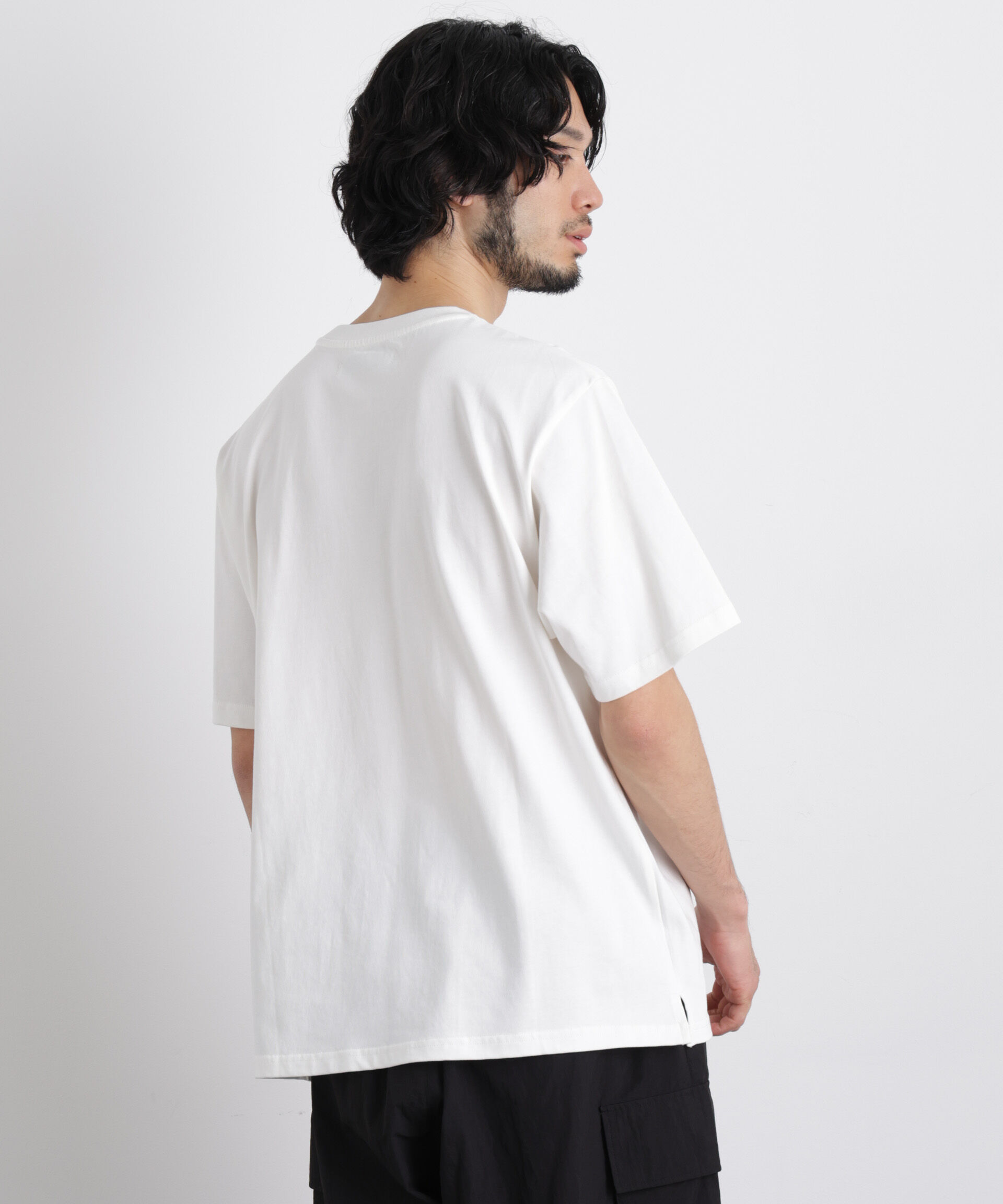 NANO universe「ナノベア Tシャツ 半袖  ラグビー」|Tシャツ・カットソー|