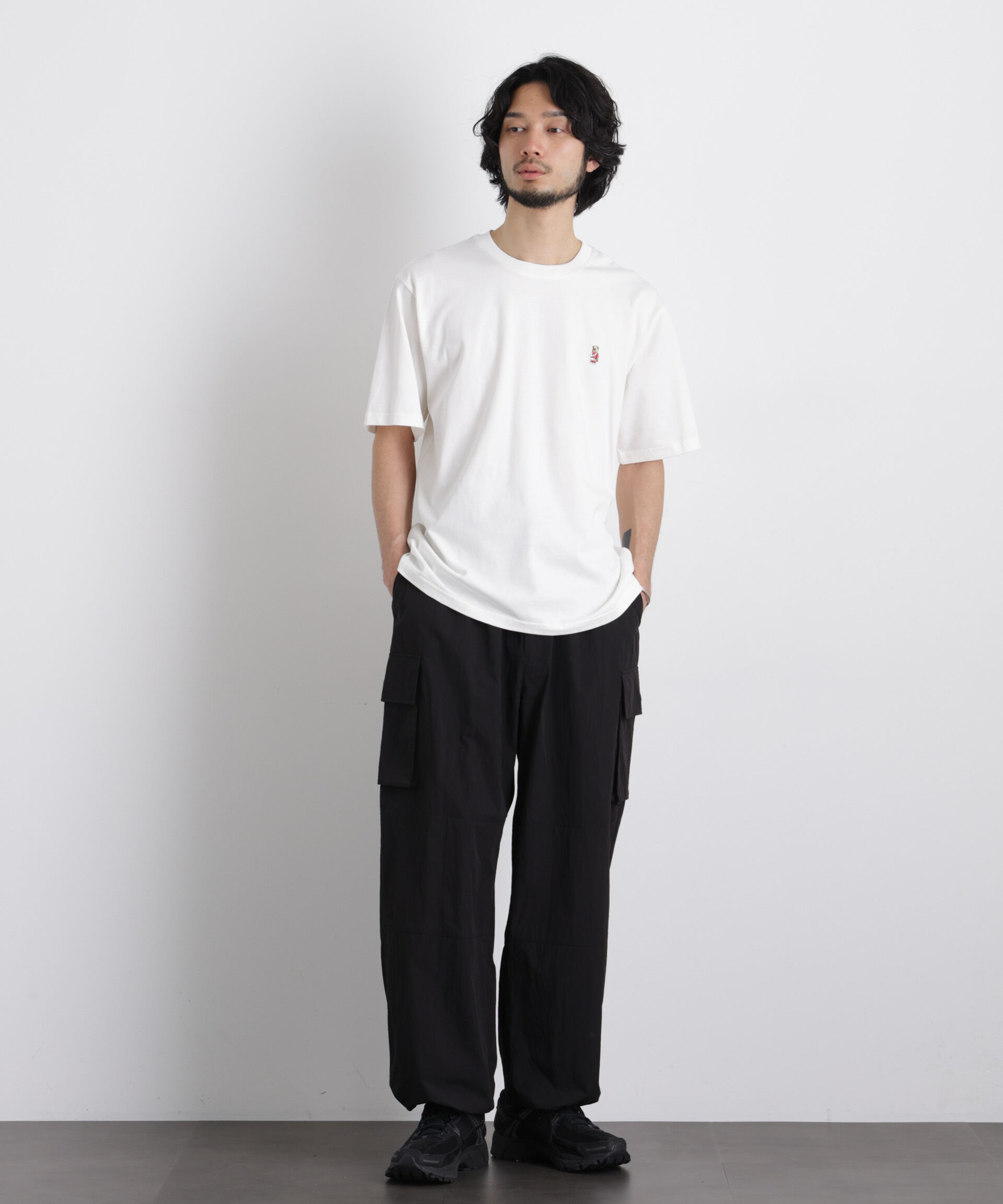 NANO universe「ナノベア Tシャツ 半袖  ラグビー」|Tシャツ・カットソー|