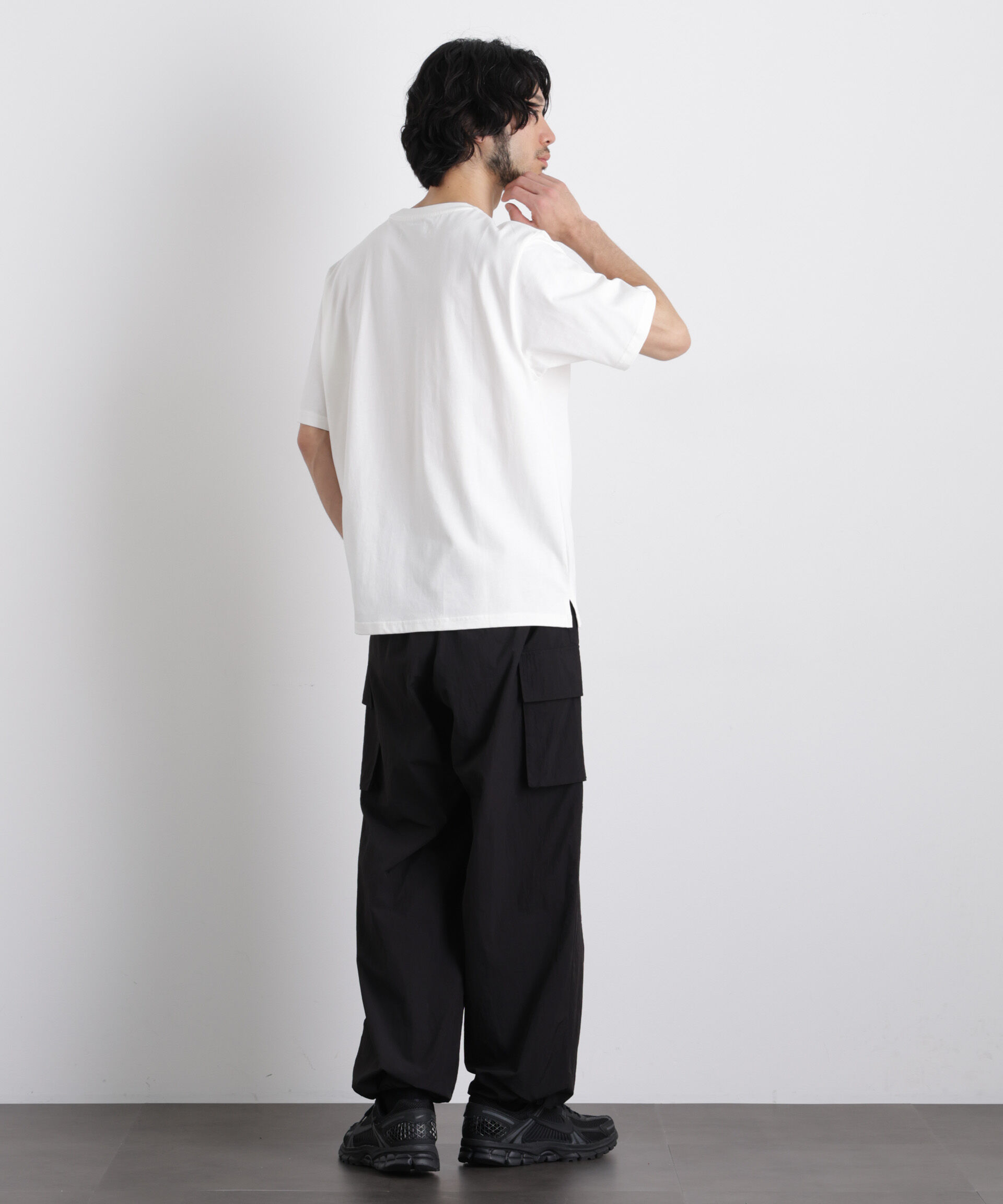 NANO universe「ナノベア Tシャツ 半袖  ラグビー」|Tシャツ・カットソー|