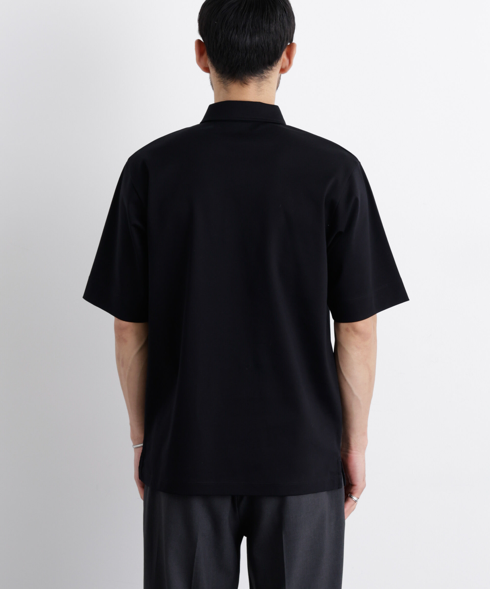 nano･universe「アンチスメル ポロシャツ 半袖」|Tシャツ・カットソー|