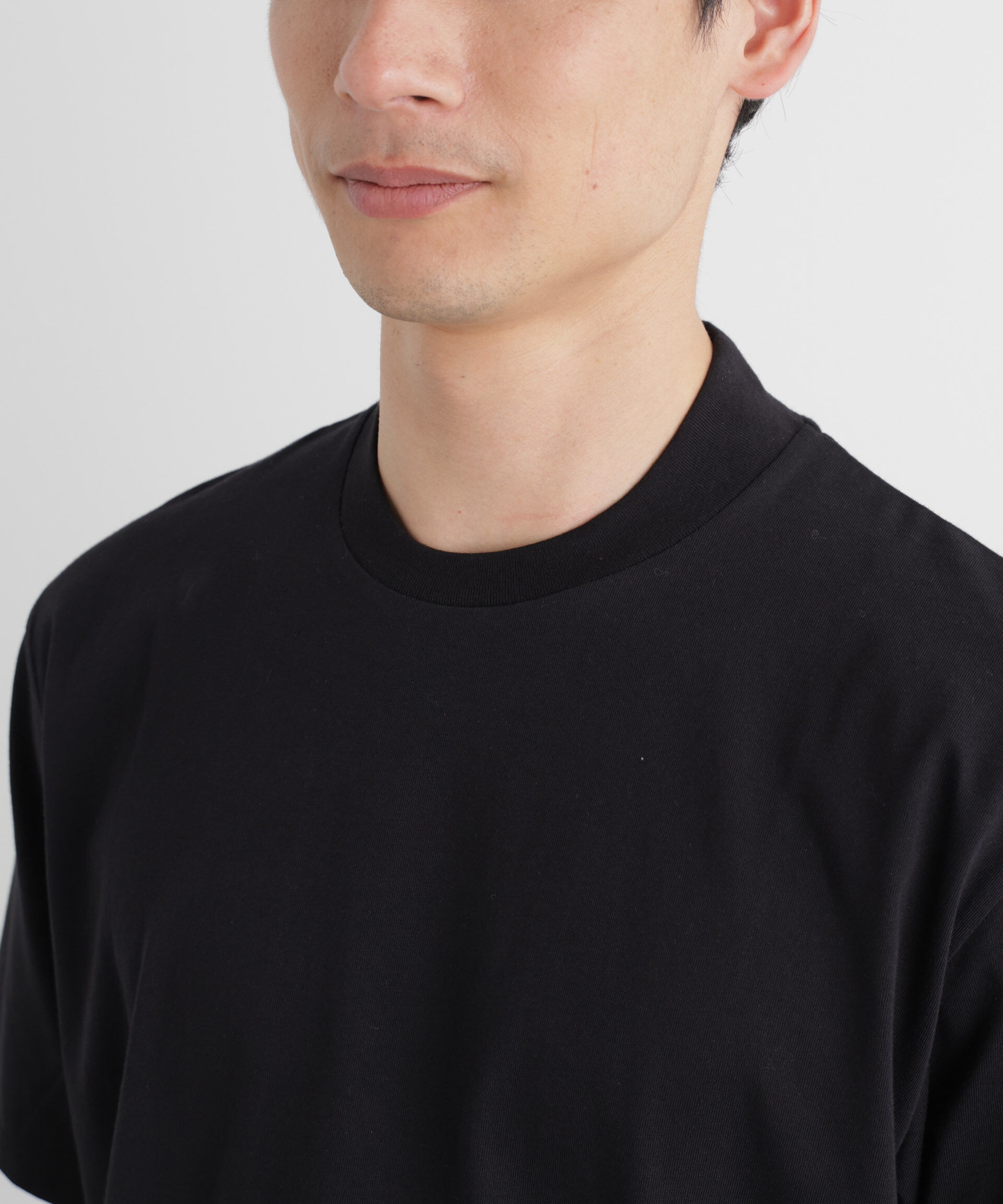 NANO universe「ジャケT(R) クルーネック 半袖」|Tシャツ・カットソー|