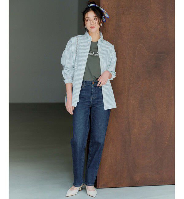 23区「【洗える】23区DENIM ボーイズテーパード パンツ」|デニム|