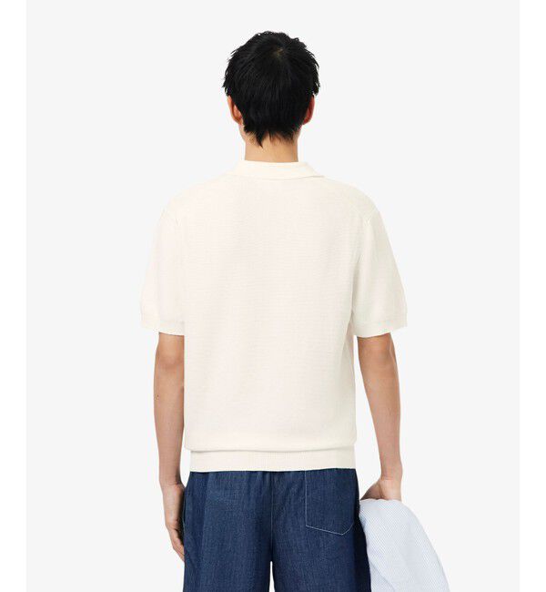 LACOSTE「ハイゲージニットクラシックポロシャツ」|ポロシャツ|