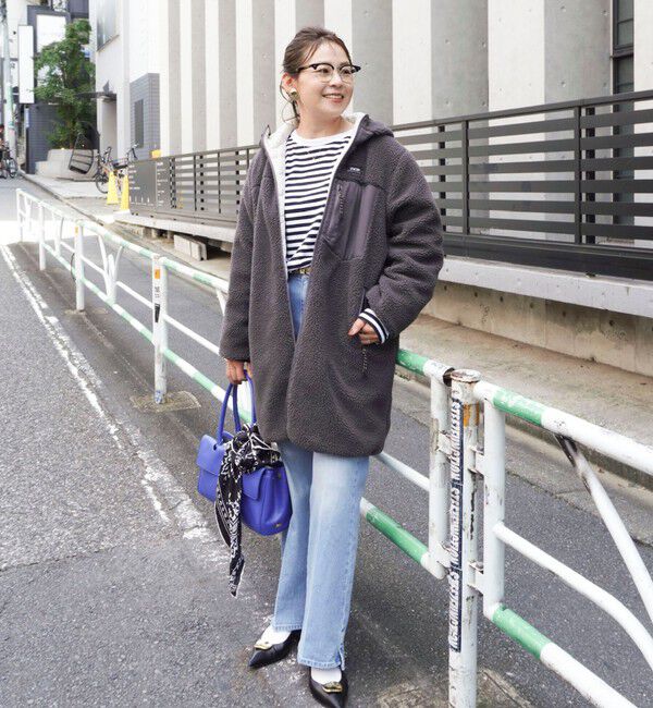 Rie Miller「《5サイズ展開》【RM denim】センタープレス裾デザインデニム」|デニム|