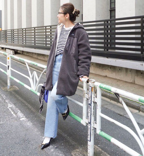 Rie Miller「《5サイズ展開》【RM denim】センタープレス裾デザインデニム」|デニム|
