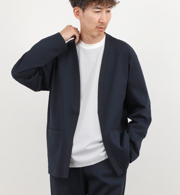 NOLLEY'S goodman「《セットアップ対応》ハイストレッチカーディガン 26AW」|カーディガン|