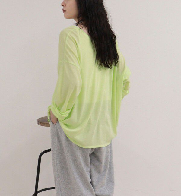 fredy emue「ヘンリー2WAYルーズロンTシャツ」|Tシャツ・カットソー|