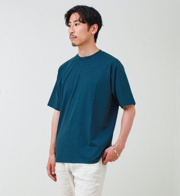 GLOSTER「【接触冷感で快適】アイスカノコ クルーネックTEE」|Tシャツ・カットソー|