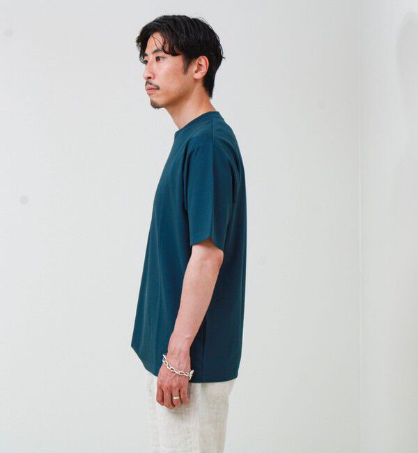 GLOSTER「【接触冷感で快適】アイスカノコ クルーネックTEE」|Tシャツ・カットソー|