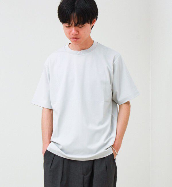 GLOSTER「【接触冷感で快適】アイスカノコ クルーネックTEE」|Tシャツ・カットソー|