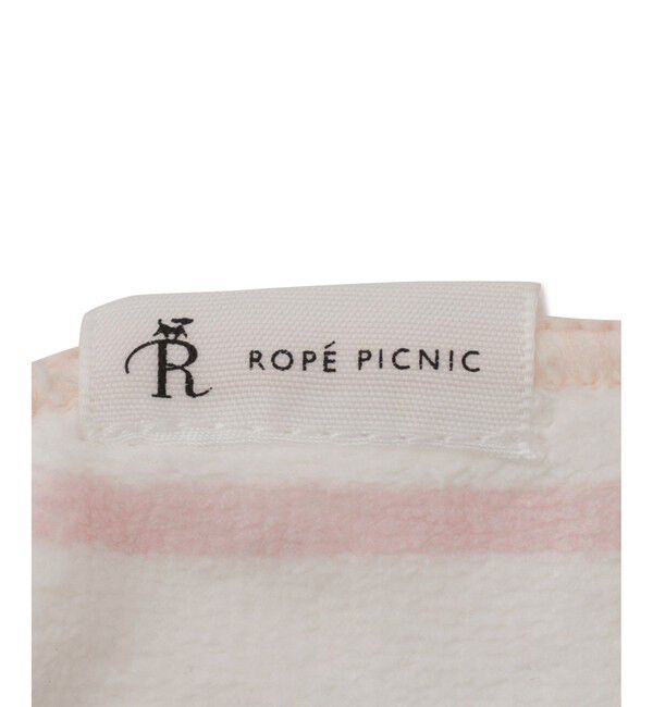 ROPE PICNIC PASSAGE「PICNIC DOGシリーズ ワンポイント刺繍ストライプタオルハンカチ/ボックス入り」|ハンカチ|