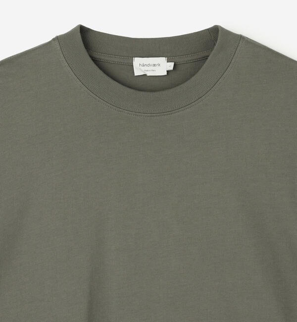 handvaerk「handvaerk | コットン クルーネック長袖Tシャツ MEN」|スウェット・ジャージ|