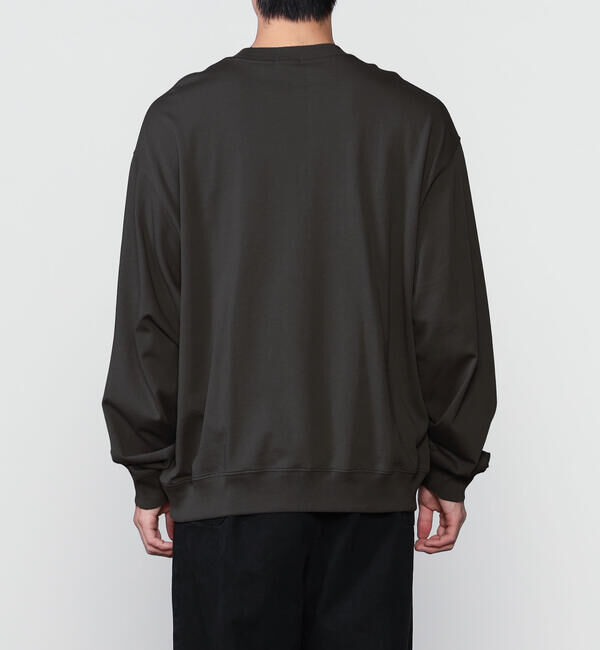 handvaerk「handvaerk | コットン クルーネック長袖Tシャツ MEN」|スウェット・ジャージ|