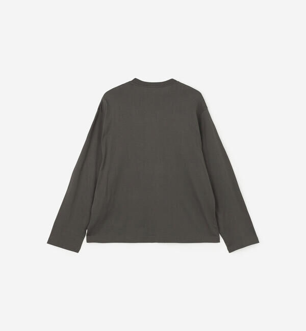 handvaerk「handvaerk | 60/2 コットン クルーネック長袖Tシャツ MEN」|Tシャツ・カットソー|