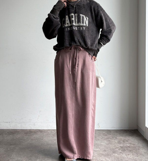  「【WEB限定】 カレッジロゴクループルオーバー」|Tシャツ・カットソー|