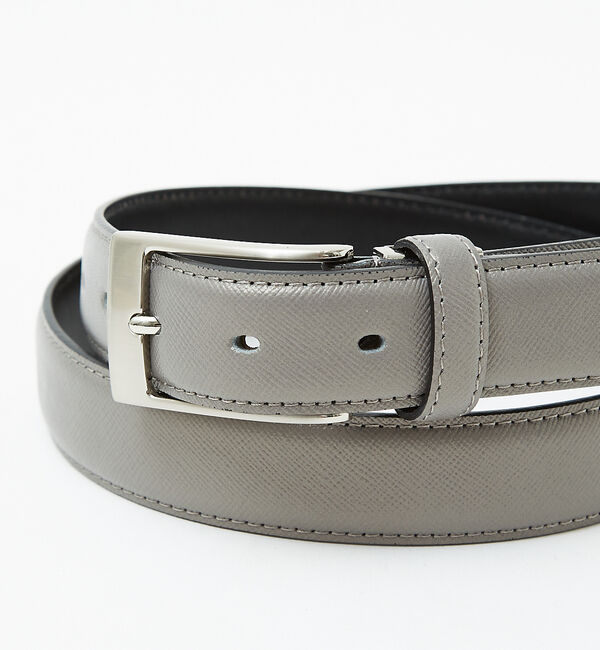 ABAHOUSE「【Made in Japan】サフィアーノ レザーベルト 30mm」|ベルト|