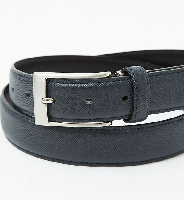ABAHOUSE「【Made in Japan】サフィアーノ レザーベルト 30mm」|ベルト|