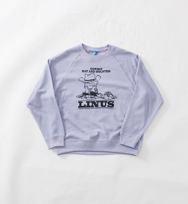 ABAHOUSE「【FRUIT OF THE LOOM/フルーツオブザルーム】FTL&times;PEANUT」|スウェット・ジャージ|ラベンダー