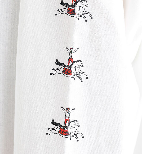 ABAHOUSE「【POLeR/ポーラー】HORSE L/S TEE/ロングTシャツ」|Tシャツ・カットソー|