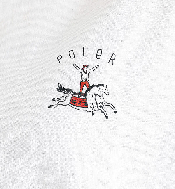 ABAHOUSE「【POLeR/ポーラー】HORSE L/S TEE/ロングTシャツ」|Tシャツ・カットソー|