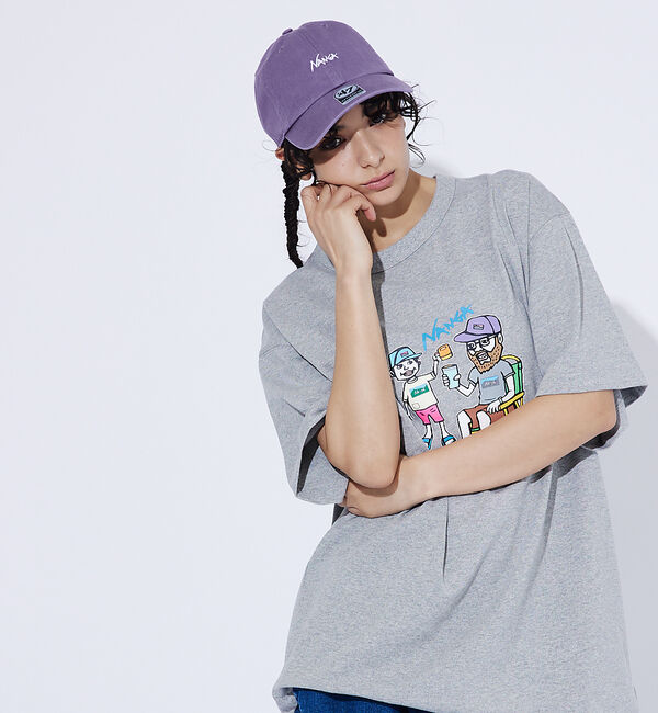 ABAHOUSE「【NANGA/ナンガ】ECOHYBRID イラストレーターTシャツシリーズ/HI」|Tシャツ・カットソー|