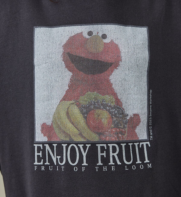 ABAHOUSE「【FRUIT OF THE LOOM】ロングスリーブ甘編み裏毛3/ELMO/ユニ」|スウェット・ジャージ|