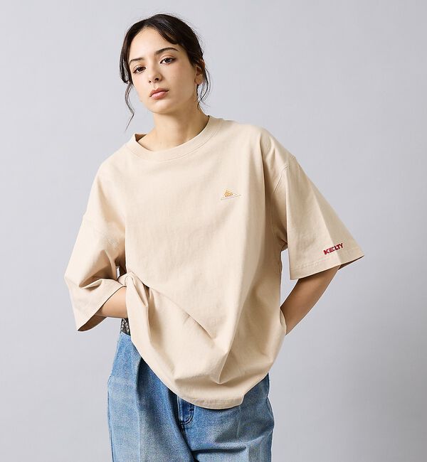 ABAHOUSE「【KELTY / ケルティ】Mini Logo T-Shirt / ミニロゴTシ」|Tシャツ・カットソー|