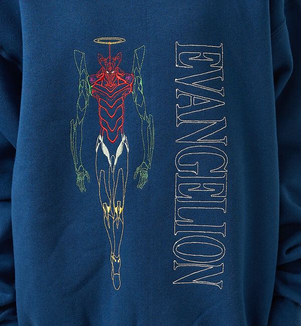 ABAHOUSE「【EVANGELION x FRUIT OF THE LOOM】刺繍 クルーネッ」|スウェット・ジャージ|