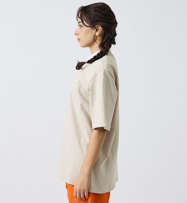 ABAHOUSE「【BARBARIAN / バーバリアン】Henley Collar Short」|ポロシャツ|