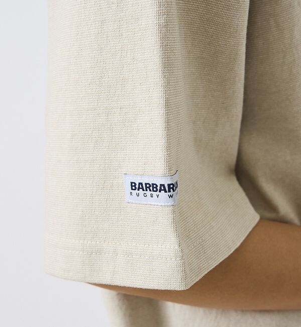 ABAHOUSE「【BARBARIAN / バーバリアン】Henley Collar Short」|ポロシャツ|
