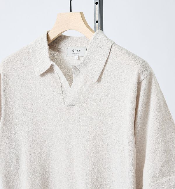 ABAHOUSE「ブークレー スキッパーポロシャツ」|ポロシャツ|