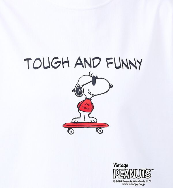 ABAHOUSE「【PEANUTS x BEEFY-T】クルーネック半袖Tシャツ / 26SS /」|Tシャツ・カットソー|