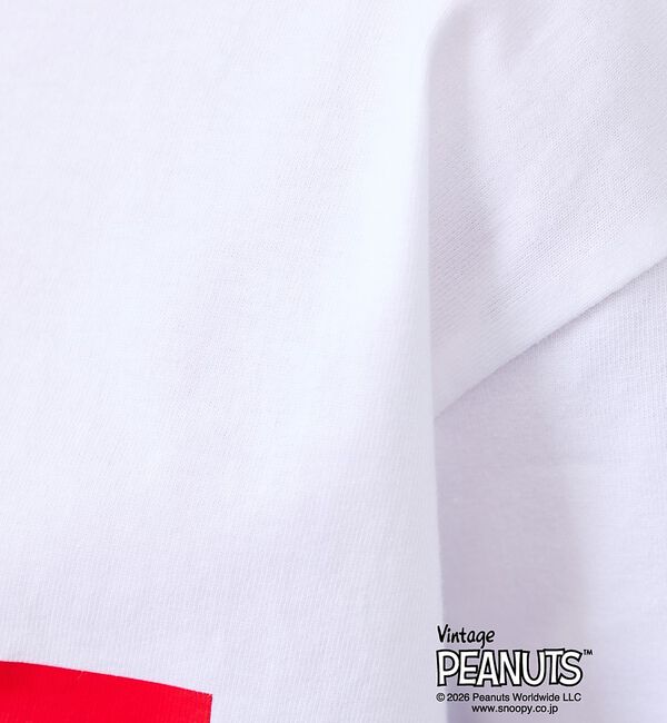 ABAHOUSE「【PEANUTS x BEEFY-T】クルーネック半袖Tシャツ / 26SS /」|Tシャツ・カットソー|