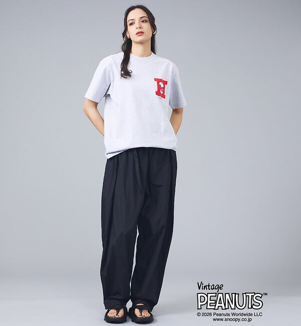 ABAHOUSE「【PEANUTS x BEEFY-T】クルーネック半袖Tシャツ / 26SS /」|Tシャツ・カットソー|