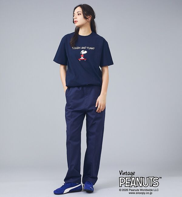 ABAHOUSE「【PEANUTS x BEEFY-T】クルーネック半袖Tシャツ / 26SS /」|Tシャツ・カットソー|