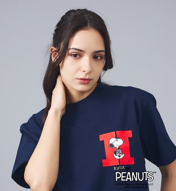 ABAHOUSE「【PEANUTS x BEEFY-T】クルーネック半袖Tシャツ / 26SS /」|Tシャツ・カットソー|