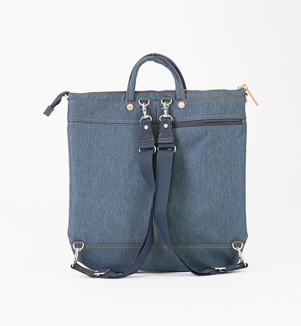 ABAHOUSE「【HandHARVEST】デニムバージョン ヘルメットBAG/リュック/バックパ」|リュック|