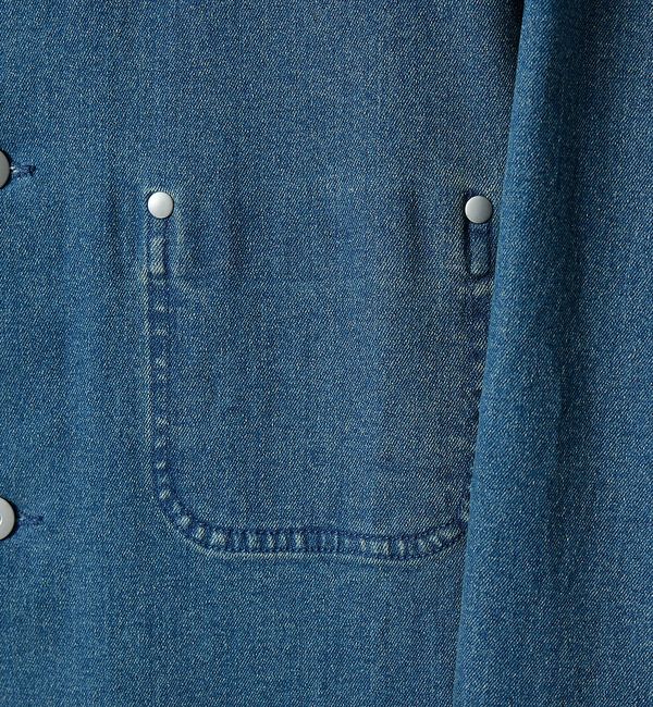 ABAHOUSE「【セットアップ対応】COVEROSS DENIM カバーオールジャケット / ス」|ブルゾン・スタジャン|