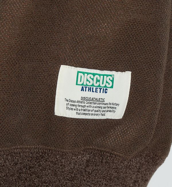 ABAHOUSE「【DISCUS ATHLETIC / ディスカスアスレティック】裏シャギーボンデ」|スウェット・ジャージ|