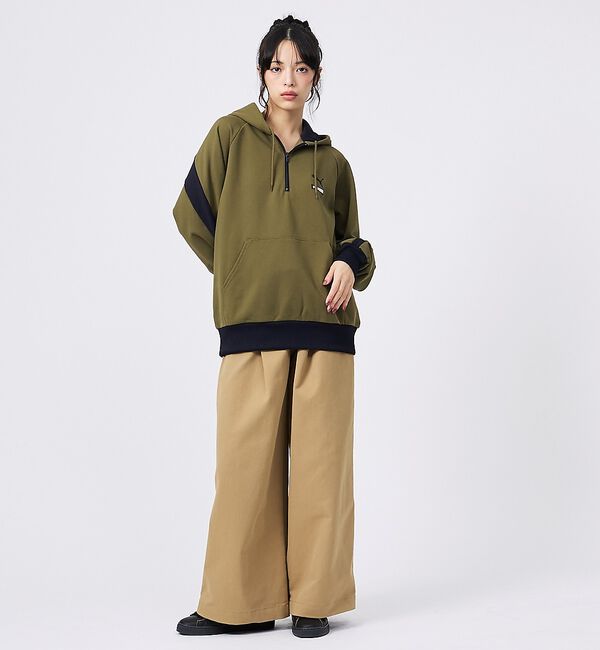 ABAHOUSE「【PUMA &times; SCYE / プーマ &times; サイ】HALF ZIP HOOD /」|スウェット・ジャージ|
